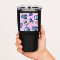 70s Retro Nostalgic Pattern Tumbler