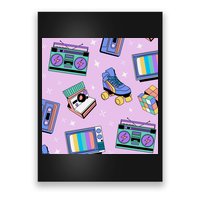 70s Retro Nostalgic Pattern Poster