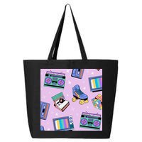 70s Retro Nostalgic Pattern 25L Jumbo Tote