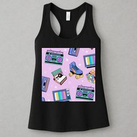 70s Retro Nostalgic Pattern Womens Tank Top