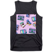 70s Retro Nostalgic Pattern Tank Top