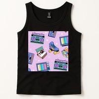 70s Retro Nostalgic Pattern Tank Top