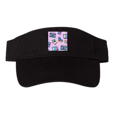 70s Retro Nostalgic Pattern Visor