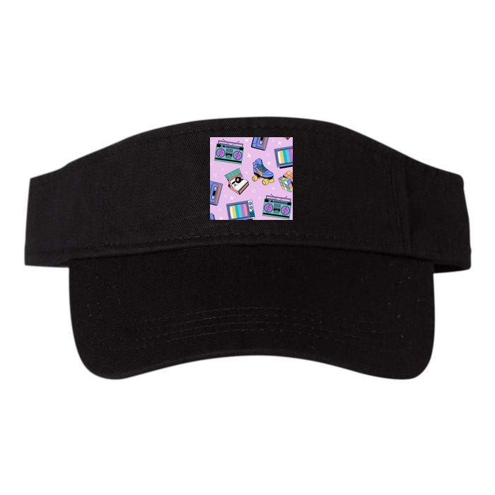 70s Retro Nostalgic Pattern Visor