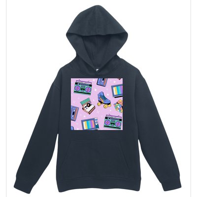 70s Retro Nostalgic Pattern Urban Pullover Hoodie