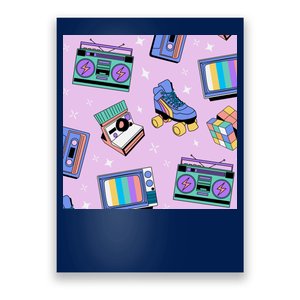 70s Retro Nostalgic Pattern Poster