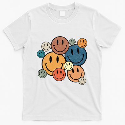 70s Retro Smile Face Cute Happy Peace T-Shirt