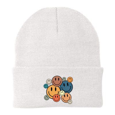 70s Retro Smile Face Cute Happy Peace Beanie