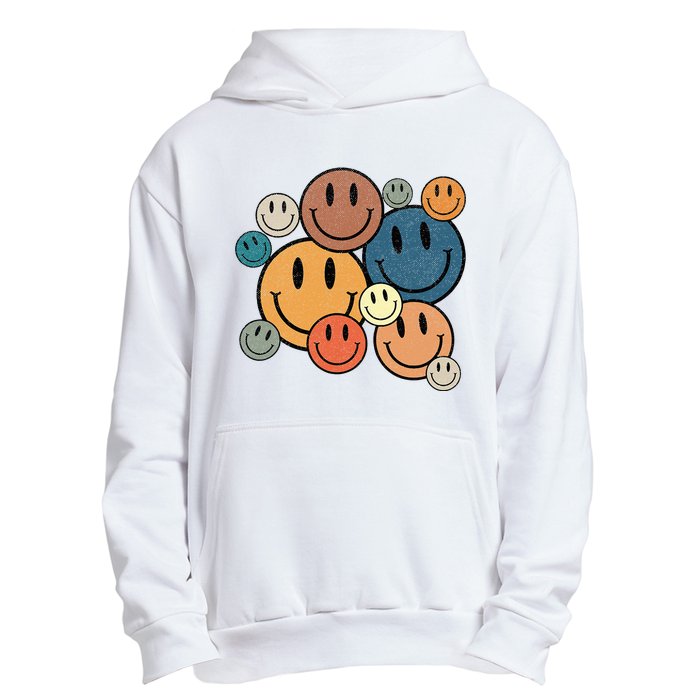 70s Retro Smile Face Cute Happy Peace Urban Pullover Hoodie