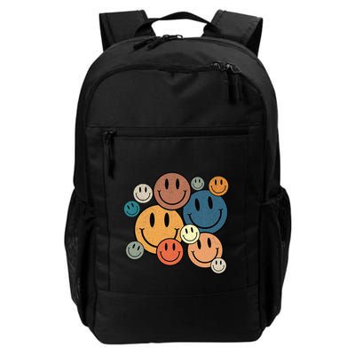 70s Retro Smile Face Cute Happy Peace Smiling Face Backpack