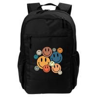 70s Retro Smile Face Cute Happy Peace Smiling Face Backpack