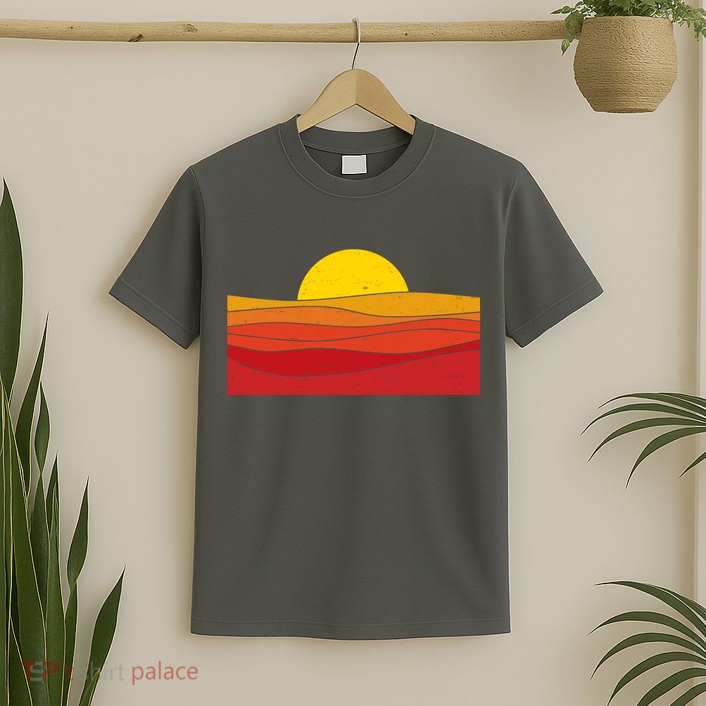 70s Retro Vintage Sunset T-Shirt