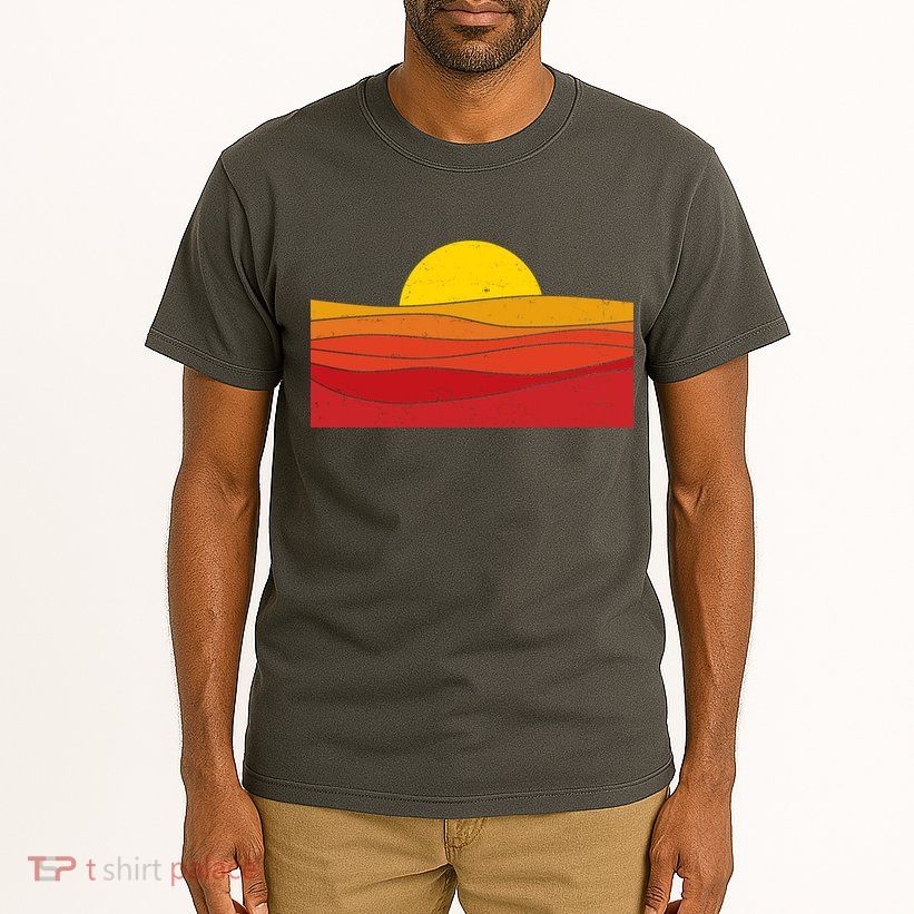 70s Retro Vintage Sunset Tall T-Shirt