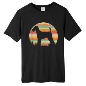 70s Silhouette Dog Lovers Tall Fusion ChromaSoft Performance T-Shirt