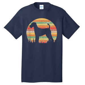 70s Silhouette Dog Lovers Tall T-Shirt