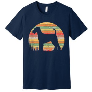 70s Silhouette Dog Lovers Premium T-Shirt