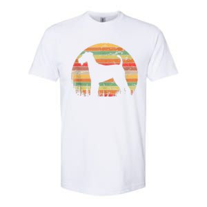 70s Silhouette Dog Lovers Softstyle CVC T-Shirt