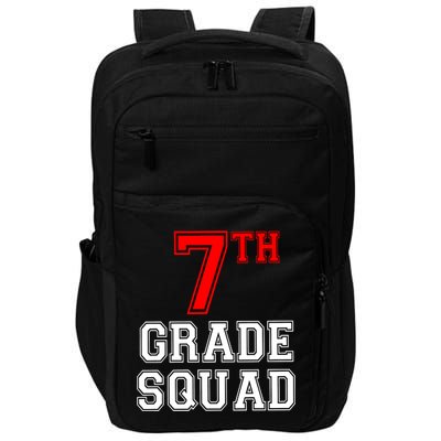 7th Seventh Grade Squad Back To School Teacher Gift Impact Tech Backpack