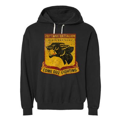 761st Tank Battalion Garment-Dyed Fleece Hoodie