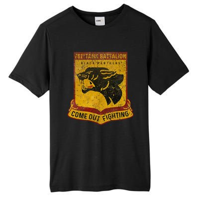 761st Tank Battalion B.L.A.C.K. P.A.N.T.H.Er Tall Fusion ChromaSoft Performance T-Shirt