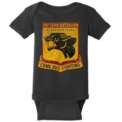 761st Tank Battalion Baby Bodysuit