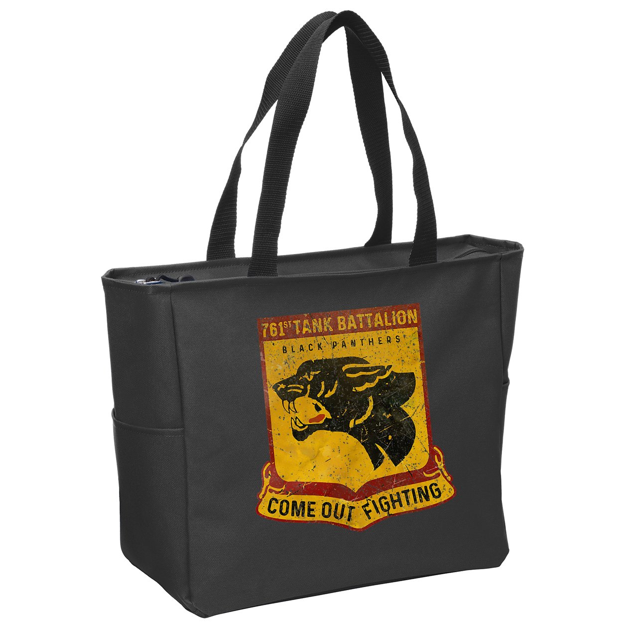761st Tank Battalion Zip Tote Bag