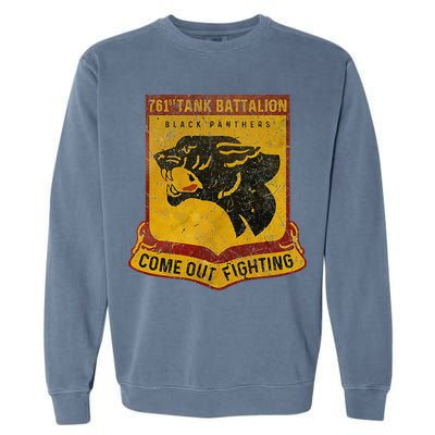 761st Tank Battalion Garment-Dyed Sweatshirt