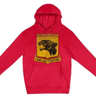 761st Tank Battalion B.L.A.C.K. P.A.N.T.H.Er Premium Pullover Hoodie