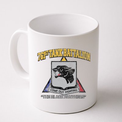 761st Tank Battalion Wwii Black P.A.N.T.H.E.R..S Coffee Mug