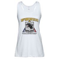 761st Tank Battalion Wwii Black P.A.N.T.H.E.R..S Ladies Essential Flowy Tank