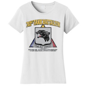 761st Tank Battalion Wwii Black P.A.N.T.H.E.R..S Women's T-Shirt