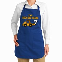 7th Birthday I'm Digging Being Seven Apron