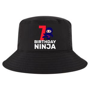 7th Birthday Ninja Cool Comfort Performance Bucket Hat