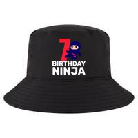 7th Birthday Ninja Cool Comfort Performance Bucket Hat