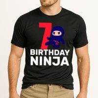 7th Birthday Ninja Cooling Performance Crew T-Shirt
