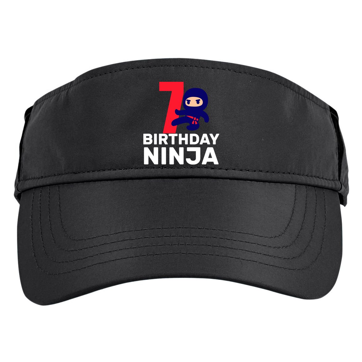 7th Birthday Ninja Adult Drive Performance Visor