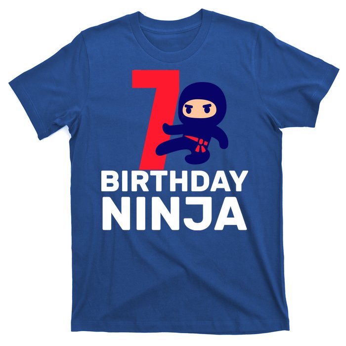 7th Birthday Ninja T-Shirt