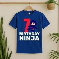 7th Birthday Ninja T-Shirt