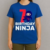 7th Birthday Ninja T-Shirt
