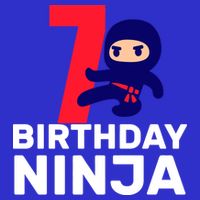 7th Birthday Ninja T-Shirt