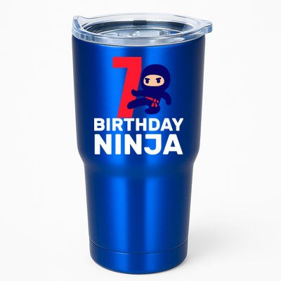 7th Birthday Ninja Tumbler