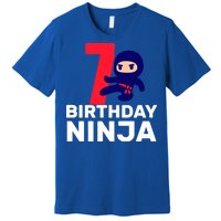 7th Birthday Ninja Premium T-Shirt