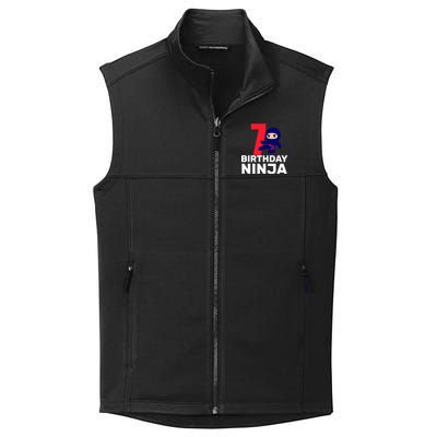 7th Birthday Ninja Collective Smooth Fleece Vest