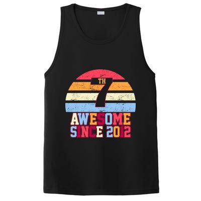 7th Birthday Vintage 7 Years Old PosiCharge Competitor Tank