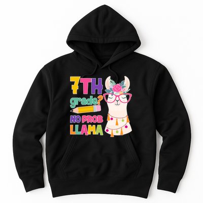 7th Grade? No Prob Llama Hoodie