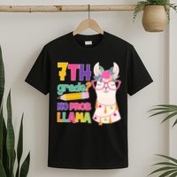 7th Grade? No Prob Llama T-Shirt