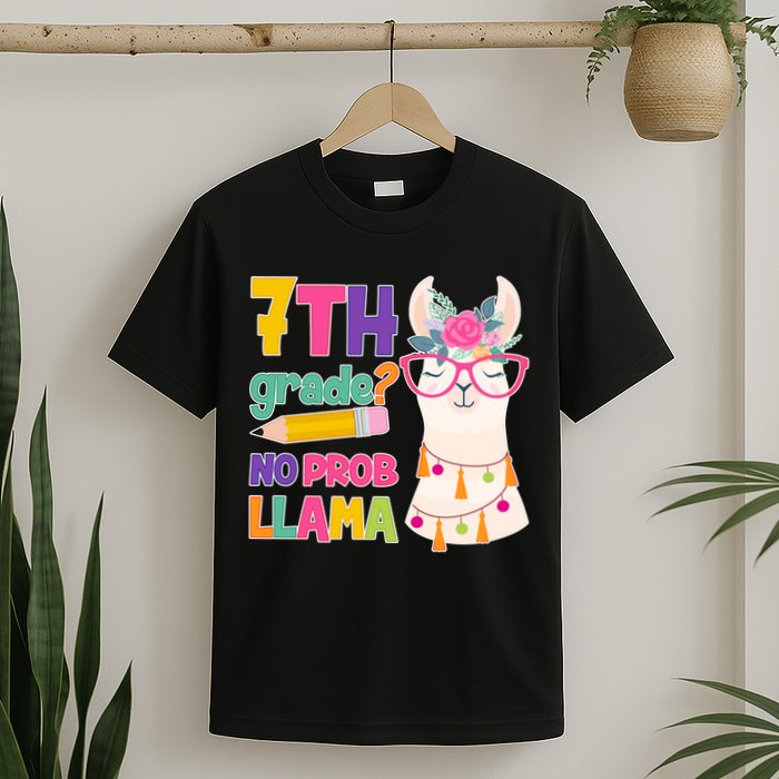 7th Grade? No Prob Llama T-Shirt