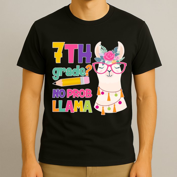 7th Grade? No Prob Llama T-Shirt