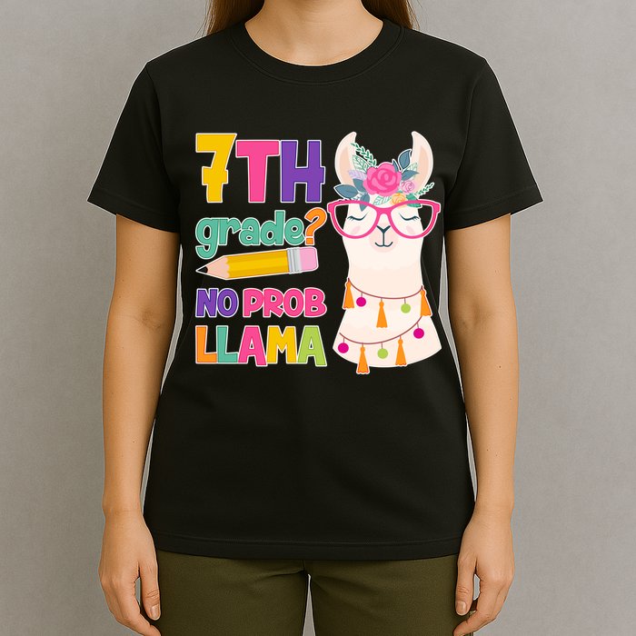 7th Grade? No Prob Llama T-Shirt