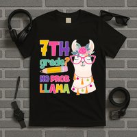 7th Grade? No Prob Llama T-Shirt